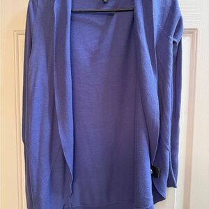 Mossimo Purple Draped Cardigan